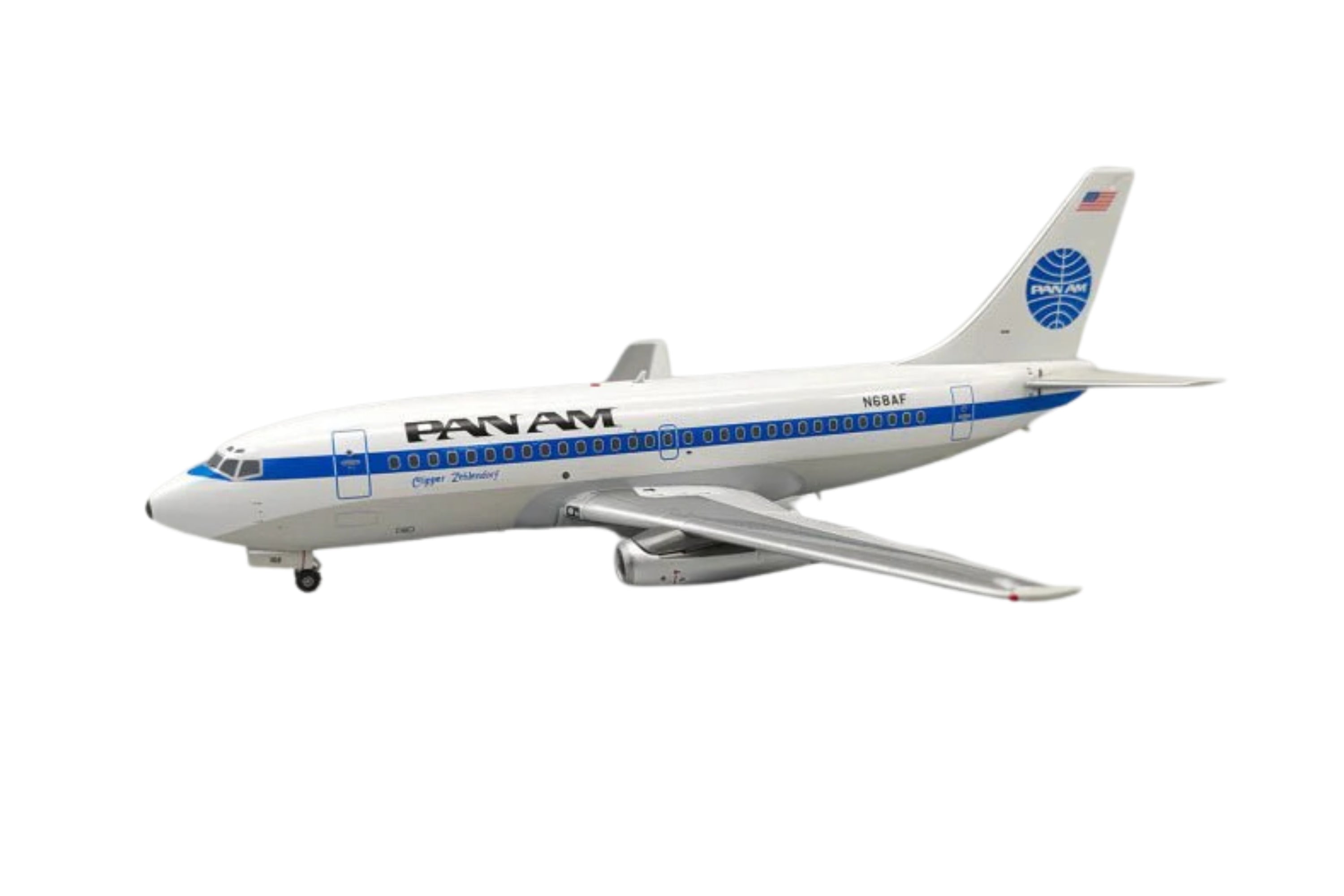 INFLIGHT200 PAN AM 737-222 1/200 REG#N68AF W/STAND