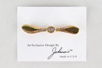 GOLD PROPELLER PIN LARGE The Airplane Shop.