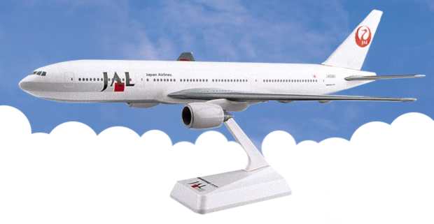 B777-200 JAPAN AIRLINES 1/200 (90'S SCHEME) (**)