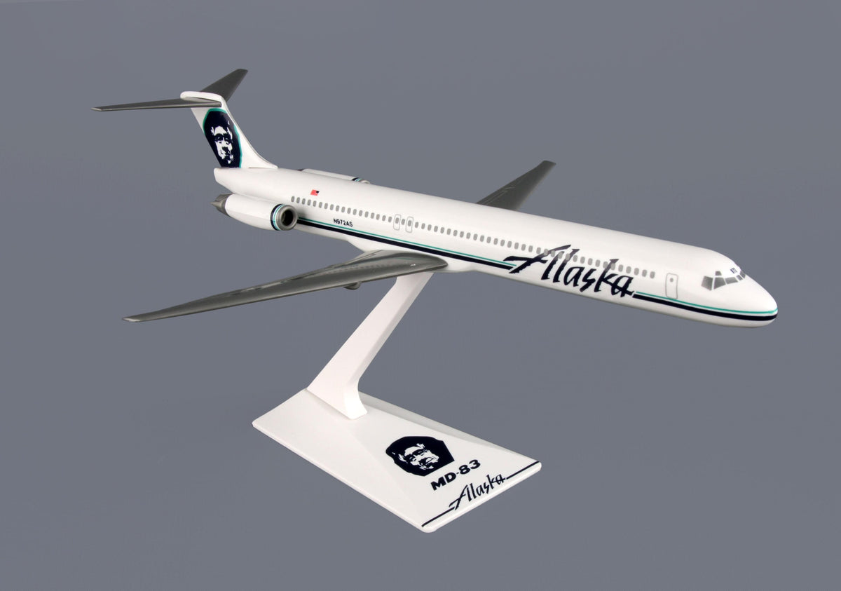 MD-83 ALASKA 1/200 (**) The Airplane Shop.