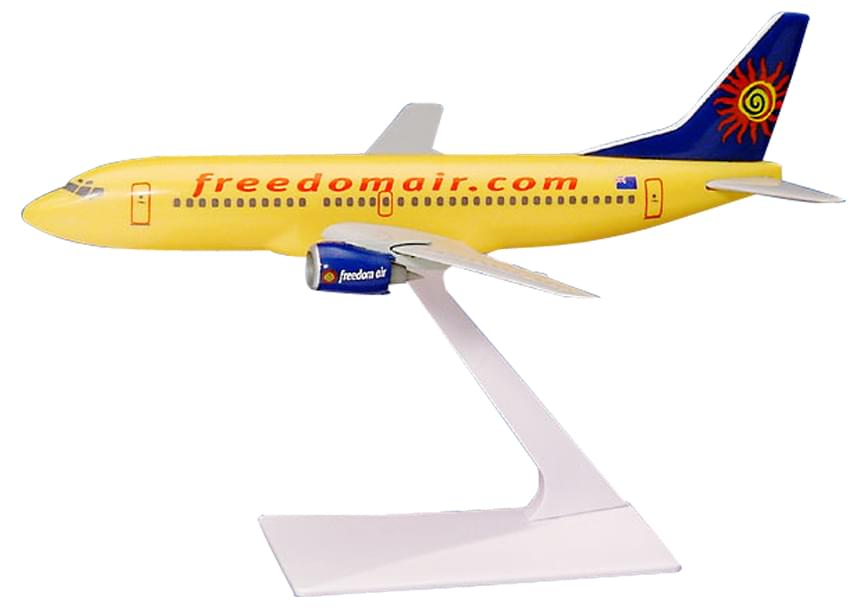 B737-300 FREEDOM AIR NEW ZEALAND 1/200 (**) The Airplane Shop.