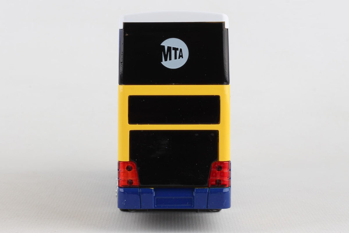 MTA DOUBLE DECKER BUS W/ LIGHT & SOUND (**) The Airplane Shop.