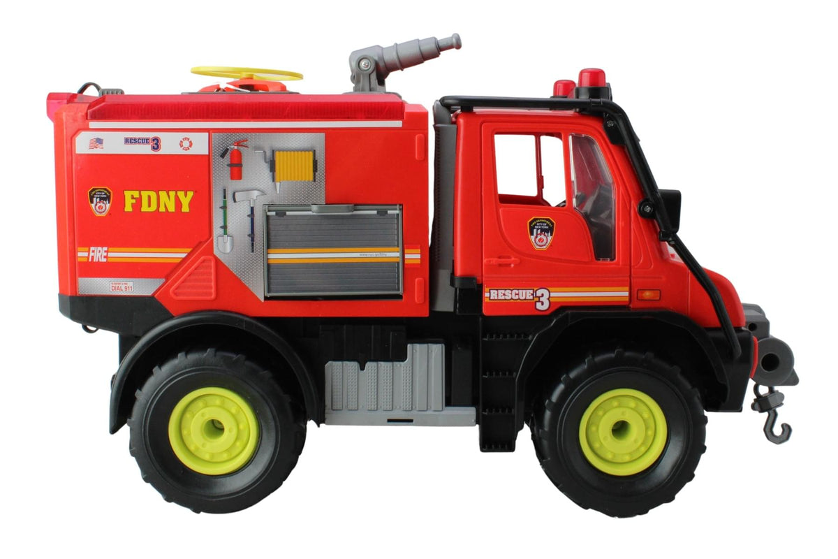 FDNY RESCUE TRUCK W/WATER GUN & DRONE (**) The Airplane Shop.