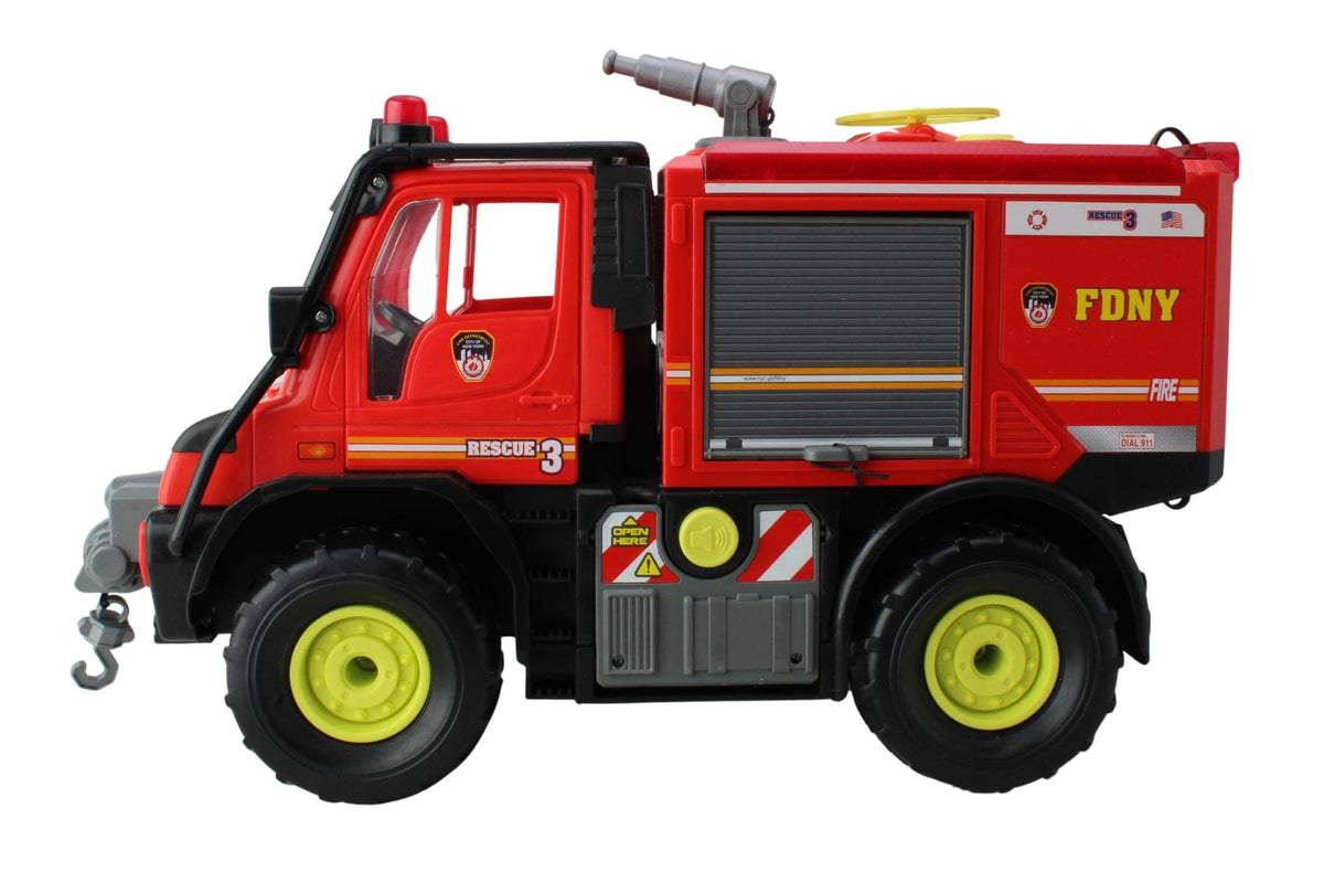 FDNY RESCUE TRUCK W/WATER GUN & DRONE (**) The Airplane Shop.