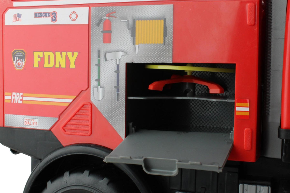FDNY RESCUE TRUCK W/WATER GUN & DRONE (**) The Airplane Shop.
