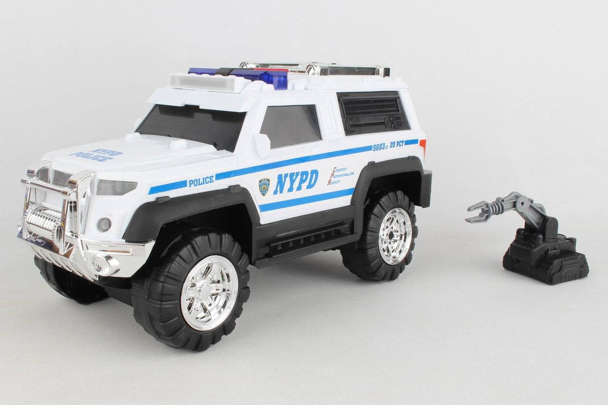 NYPD SUV W/LIGHTS & SOUND The Airplane Shop.