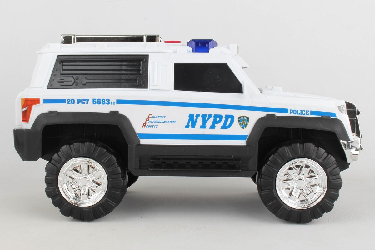 NYPD SUV W/LIGHTS & SOUND The Airplane Shop.