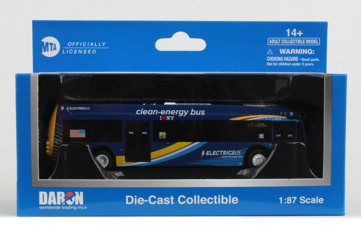 MTA PROTERA ELECTRIC HYBRID BUS 1/87 (**) The Airplane Shop.