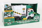 NYC SANITATION FRONT END DUMPSTER GARBAGE TRUCK (**) The Airplane Shop.