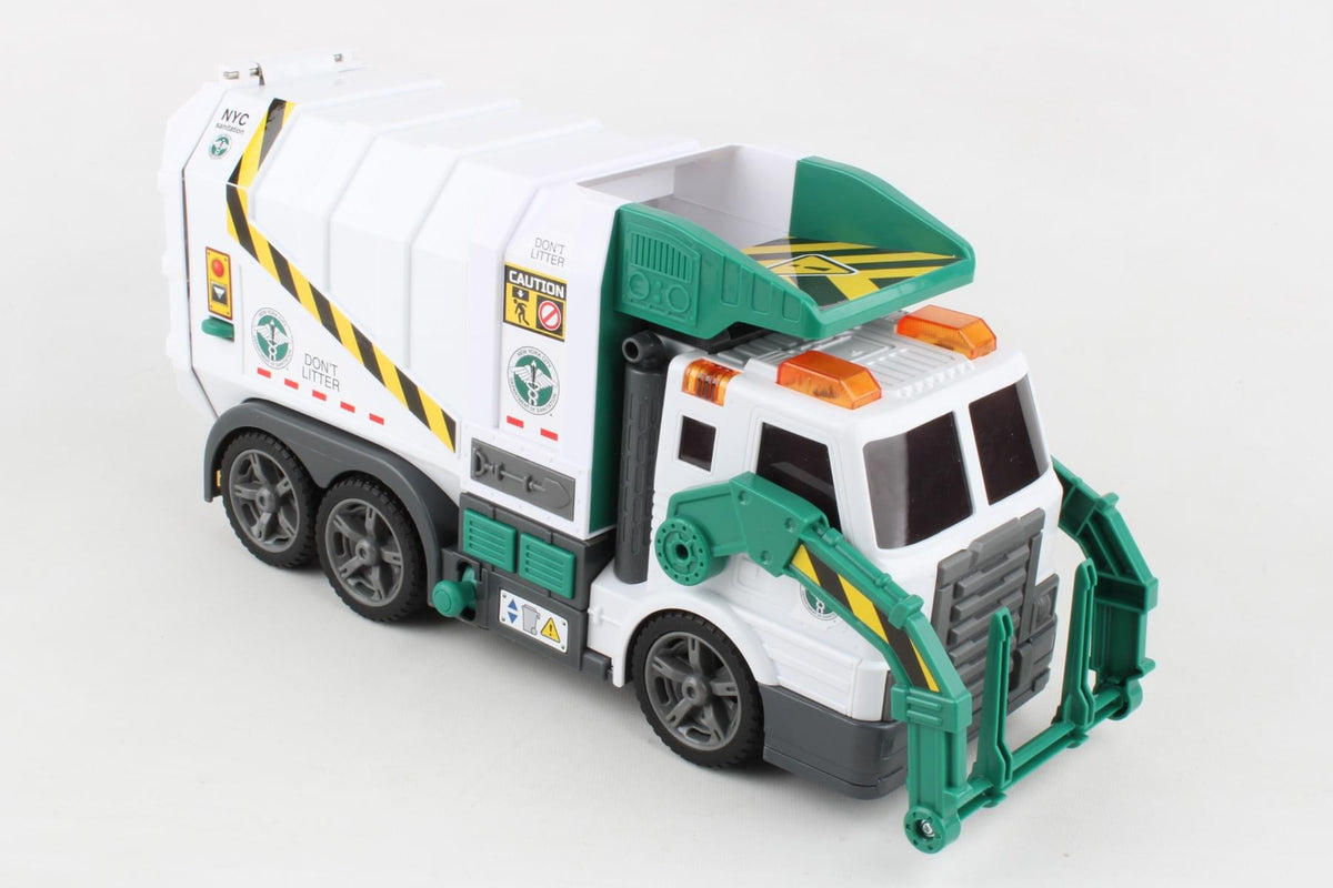 NYC SANITATION FRONT END DUMPSTER GARBAGE TRUCK (**) The Airplane Shop.