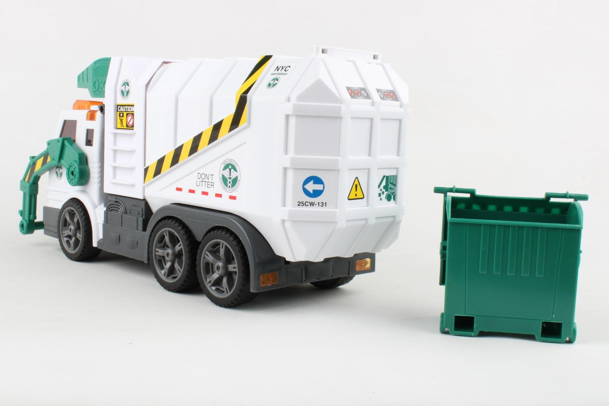NYC SANITATION FRONT END DUMPSTER GARBAGE TRUCK (**) The Airplane Shop.