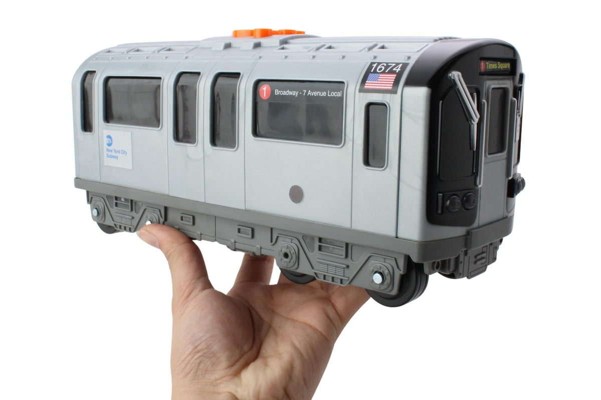 MTA MOTORIZED SUBWAY CAR W/LIGHTS & SOUND The Airplane Shop.