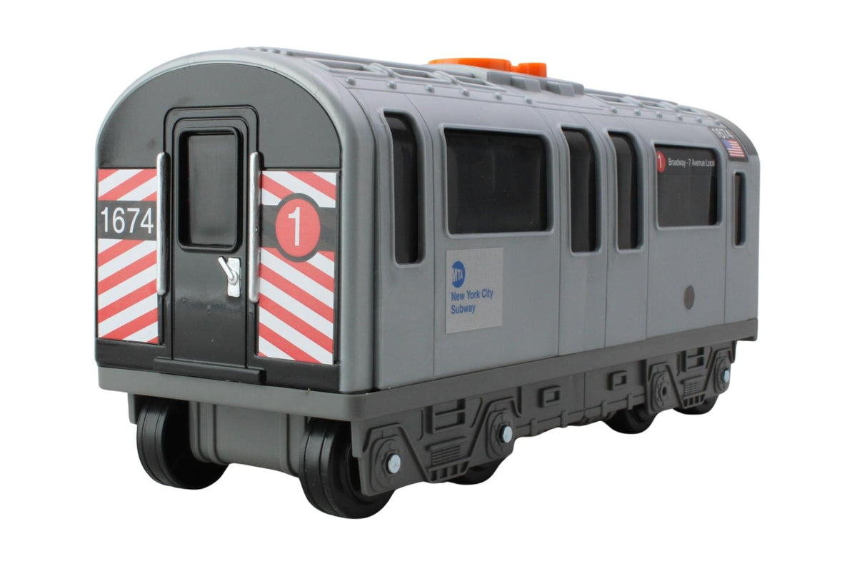 MTA MOTORIZED SUBWAY CAR W/LIGHTS & SOUND The Airplane Shop.