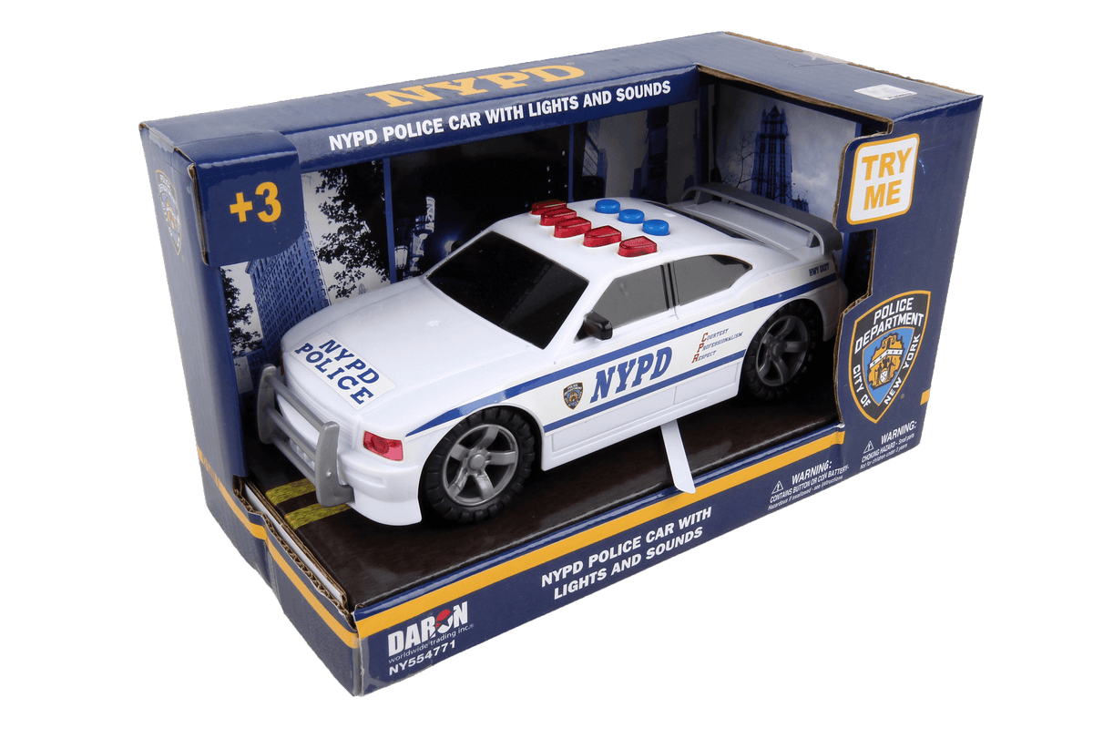 NYPD POLICE CAR W/LIGHTS & SOUND The Airplane Shop.