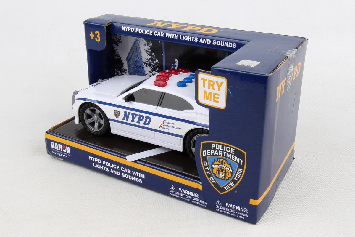 NYPD POLICE CAR W/LIGHTS & SOUND The Airplane Shop.