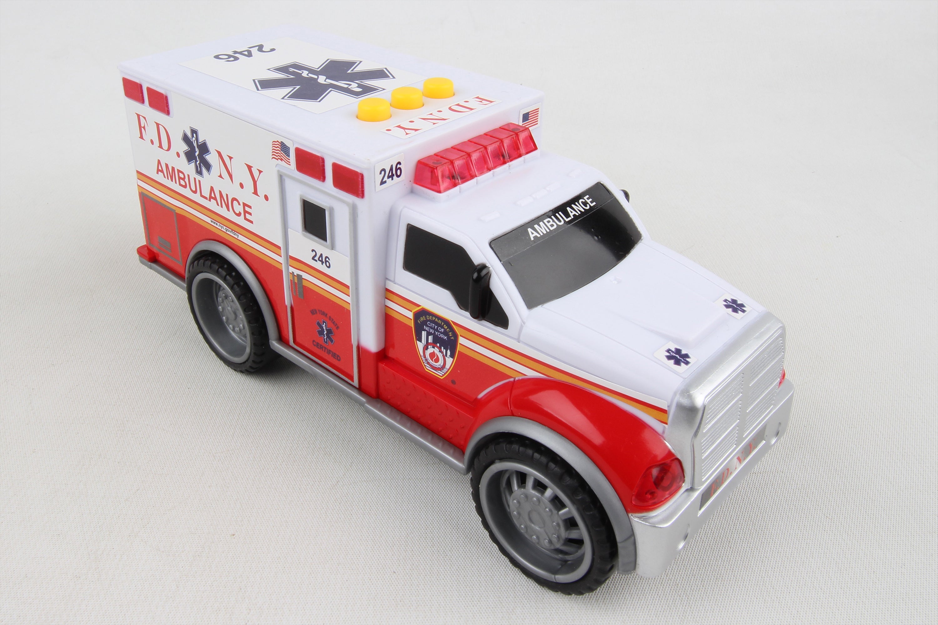 FDNY AMBULANCE W/LIGHTS & SOUND