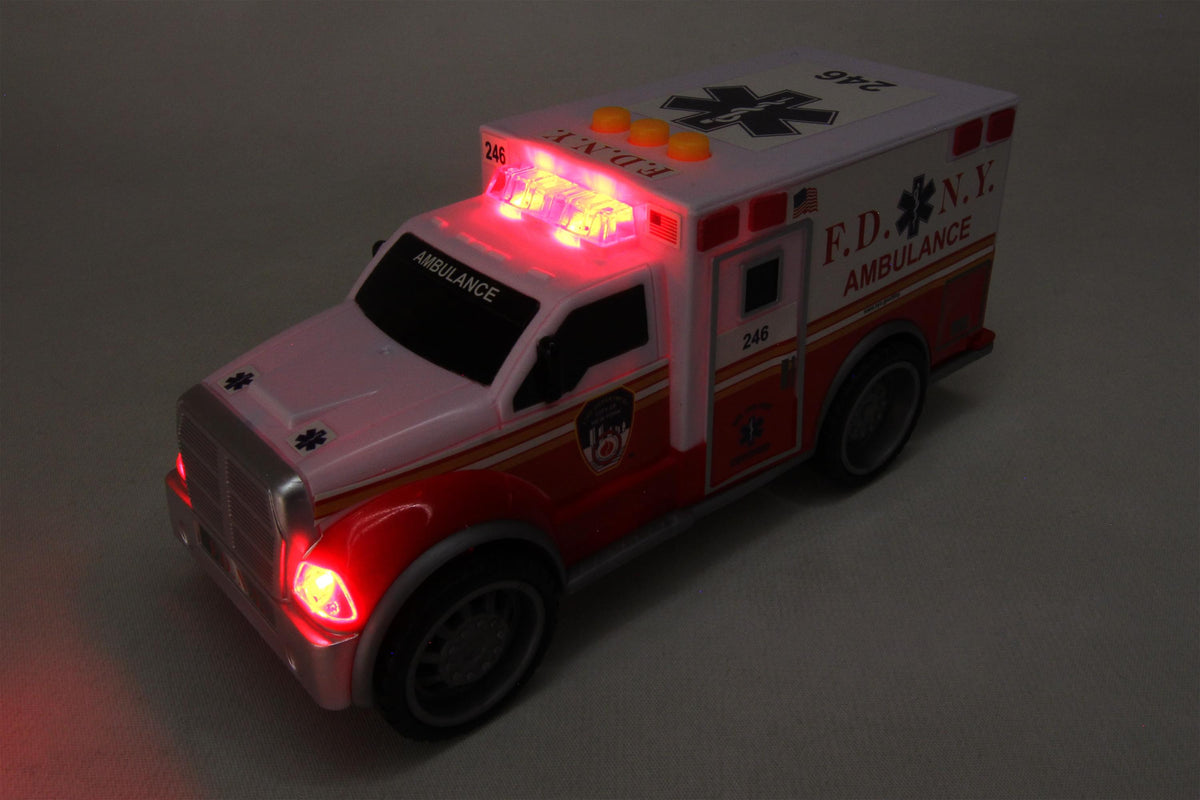 FDNY AMBULANCE W/LIGHTS & SOUND The Airplane Shop.