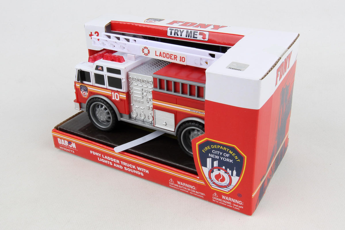FDNY FIRE TRUCK W/LIGHTS & SOUND The Airplane Shop.