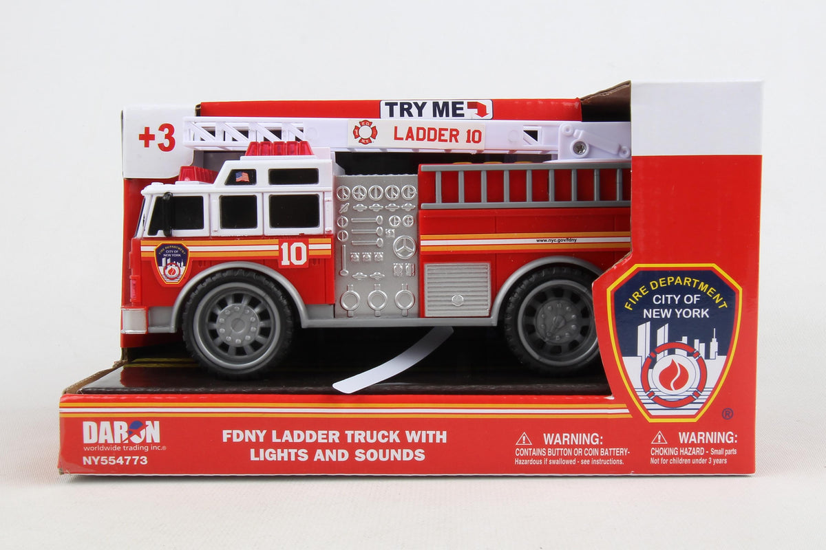 FDNY FIRE TRUCK W/LIGHTS & SOUND The Airplane Shop.