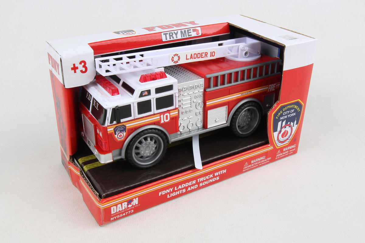 FDNY FIRE TRUCK W/LIGHTS & SOUND The Airplane Shop.