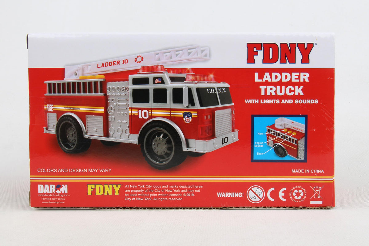 FDNY FIRE TRUCK W/LIGHTS & SOUND The Airplane Shop.