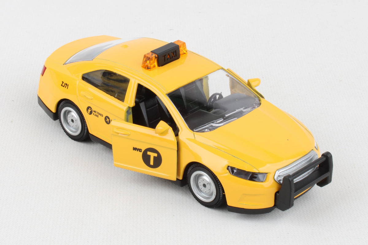 NYC TAXI PULLBACK 12 PIECE COUNTER DISPLAY (**) The Airplane Shop.