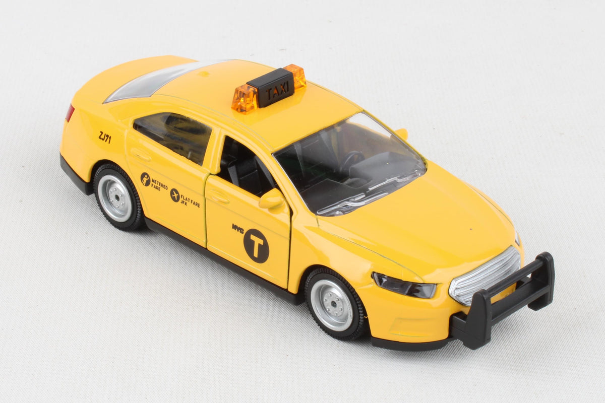 NYC TAXI PULLBACK 12 PIECE COUNTER DISPLAY (**) The Airplane Shop.