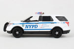 NYPD DIE-CAST FORD POLICE INTERCEPTOR 1/43 The Airplane Shop.
