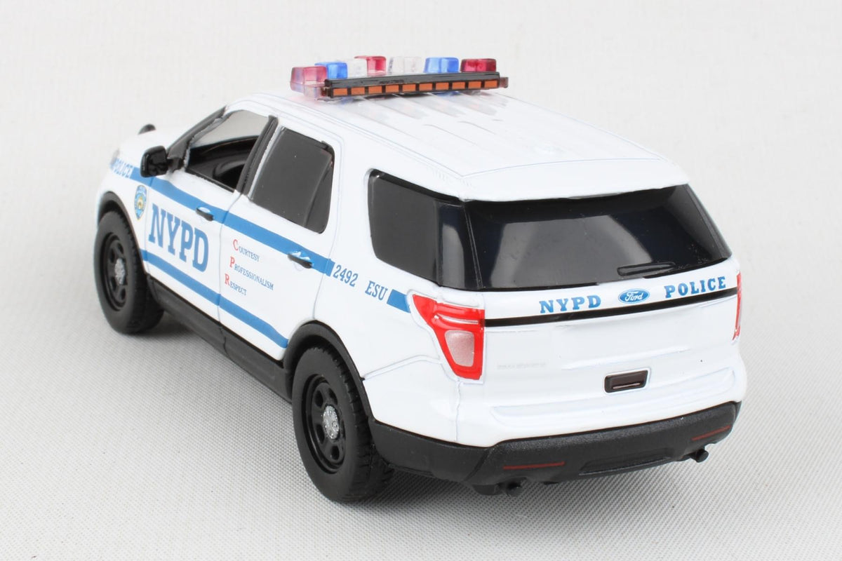 NYPD DIE-CAST FORD POLICE INTERCEPTOR 1/43 The Airplane Shop.