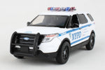 NYPD DIE-CAST FORD POLICE INTERCEPTOR 1/43 The Airplane Shop.
