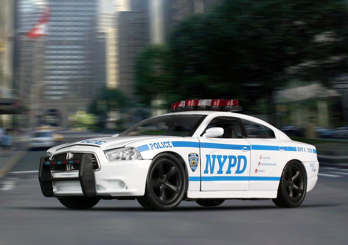 NYPD DODGE CHARGER 1/24 The Airplane Shop.
