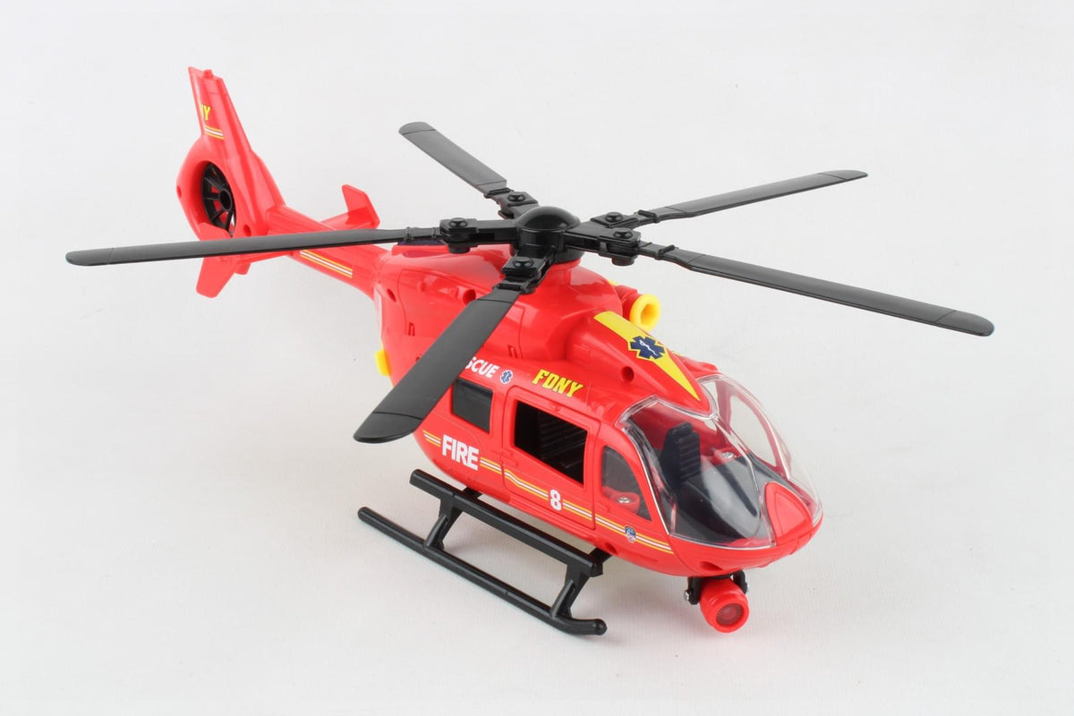 FDNY AMBULANCE HELICOPTER W/LIGHTS & SOUND The Airplane Shop.