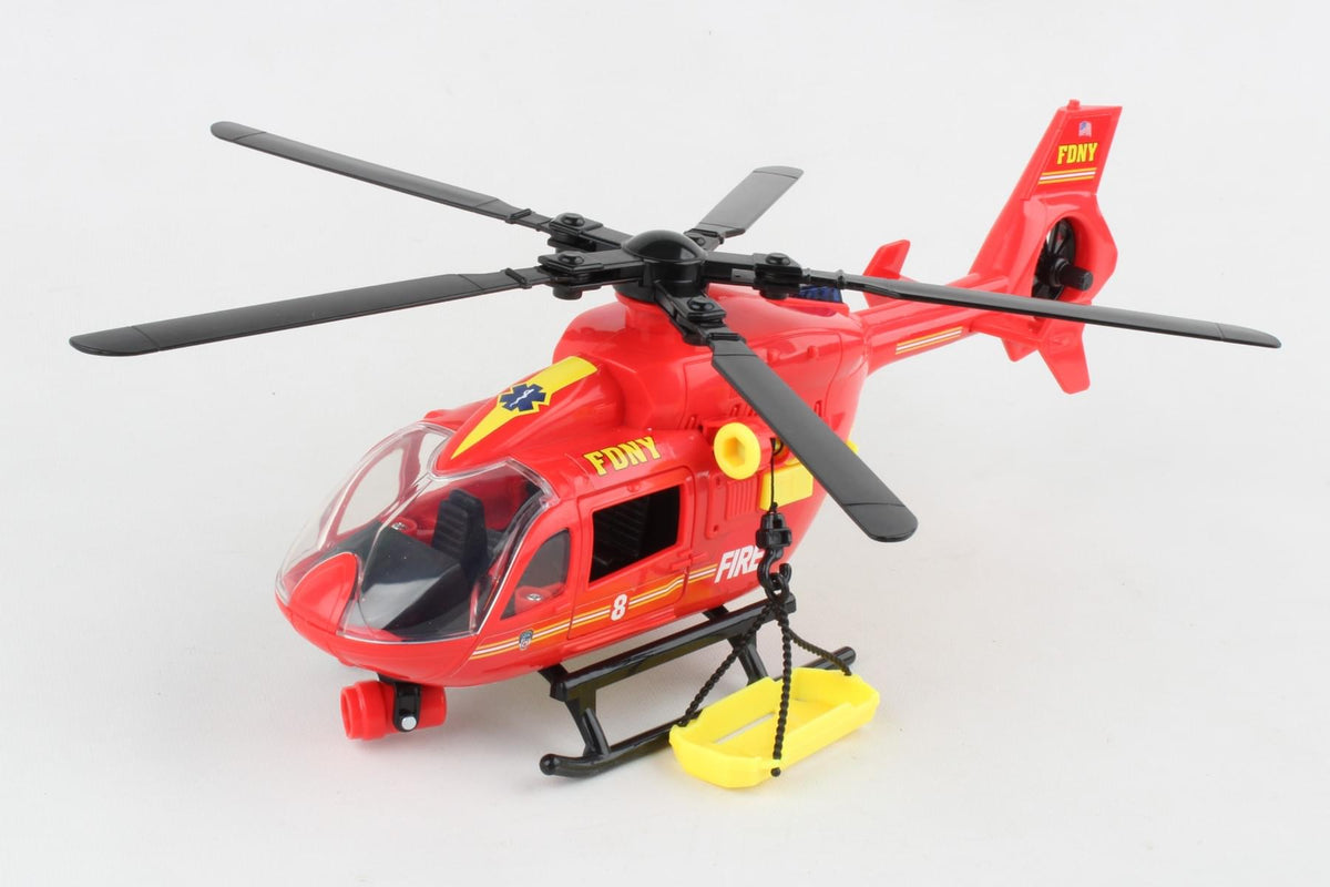 FDNY AMBULANCE HELICOPTER W/LIGHTS & SOUND The Airplane Shop.