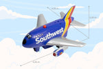 SOUTHWEST PULLBACK W/LIGHTS & SOUND The Airplane Shop.