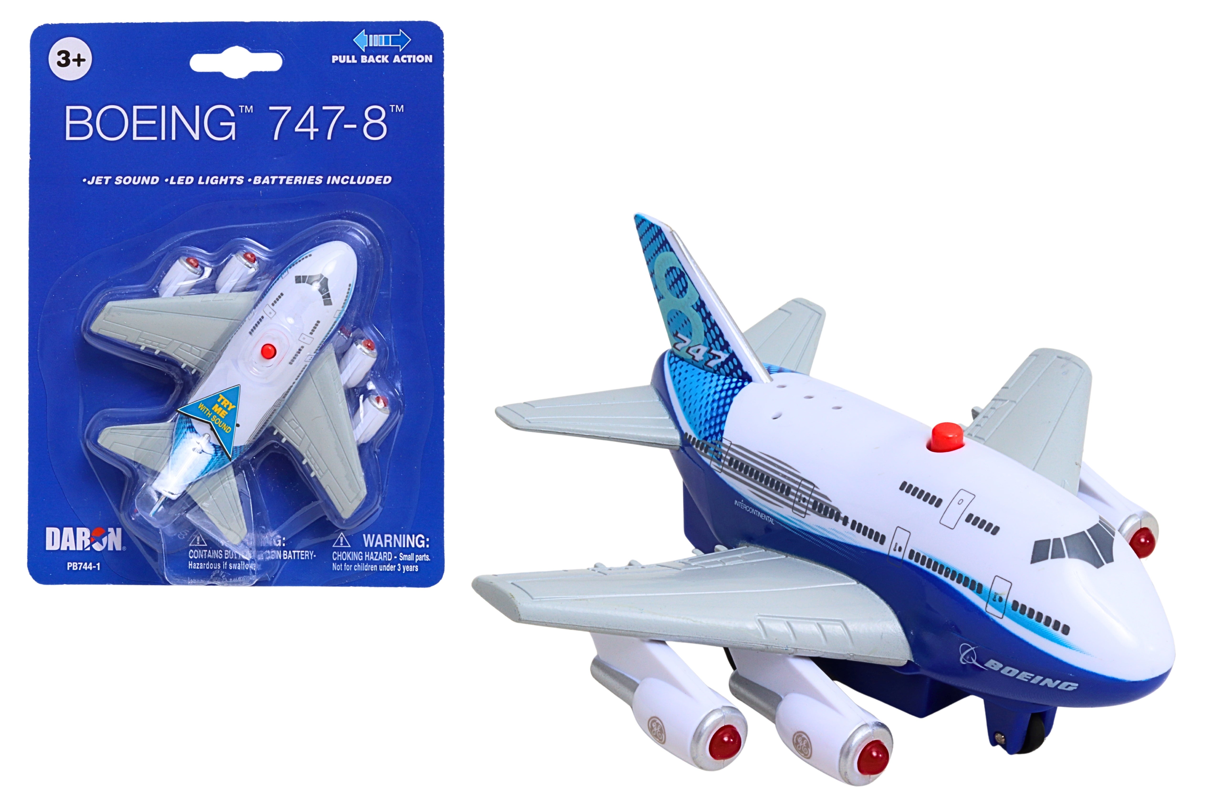 BOEING PULLBACK W/ LIGHTS & SOUND