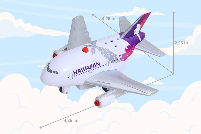 HAWAIIAN PULLBACK W/LIGHT & SOUND NEW LIVERY The Airplane Shop.