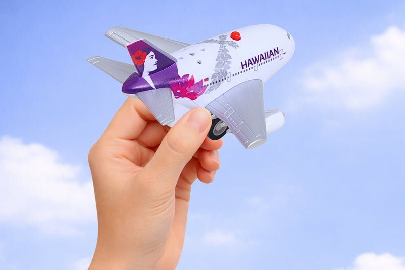 HAWAIIAN PULLBACK W/LIGHT & SOUND NEW LIVERY The Airplane Shop.