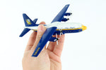 POSTAGE STAMP C-130 HERCULES FAT ALBERT BLUE ANGELS 1/200 The Airplane Shop.