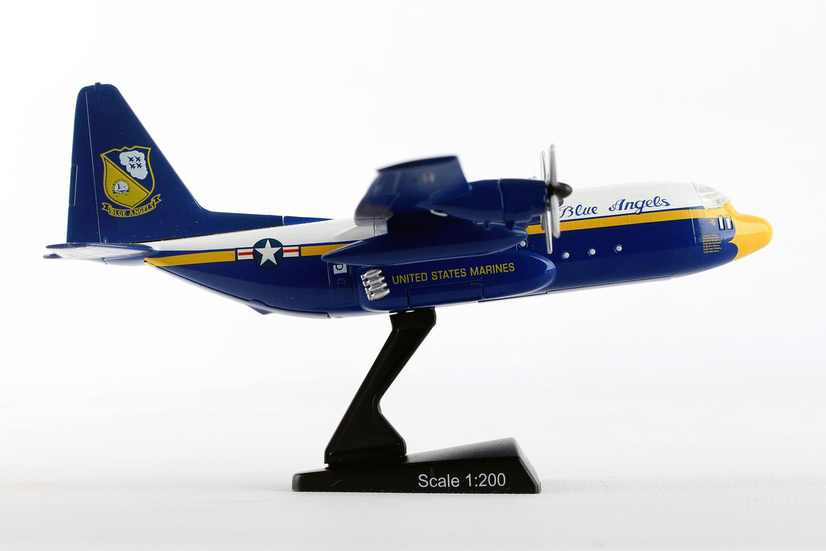 POSTAGE STAMP C-130 HERCULES FAT ALBERT BLUE ANGELS 1/200 The Airplane Shop.