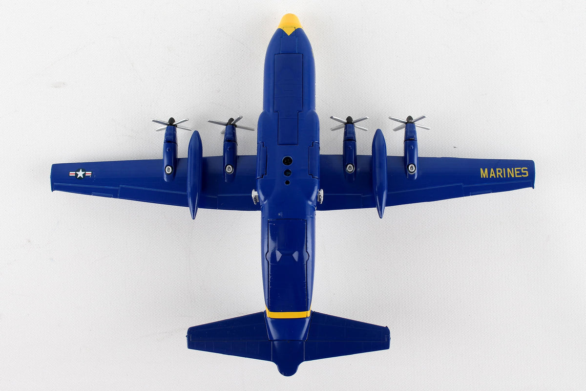 POSTAGE STAMP C-130 HERCULES FAT ALBERT BLUE ANGELS 1/200 The Airplane Shop.