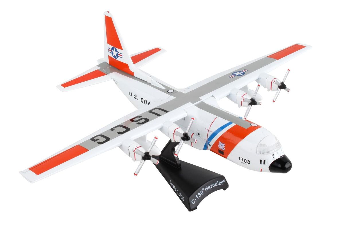 POSTAGE STAMP C-130 USCG 1/200 The Airplane Shop.