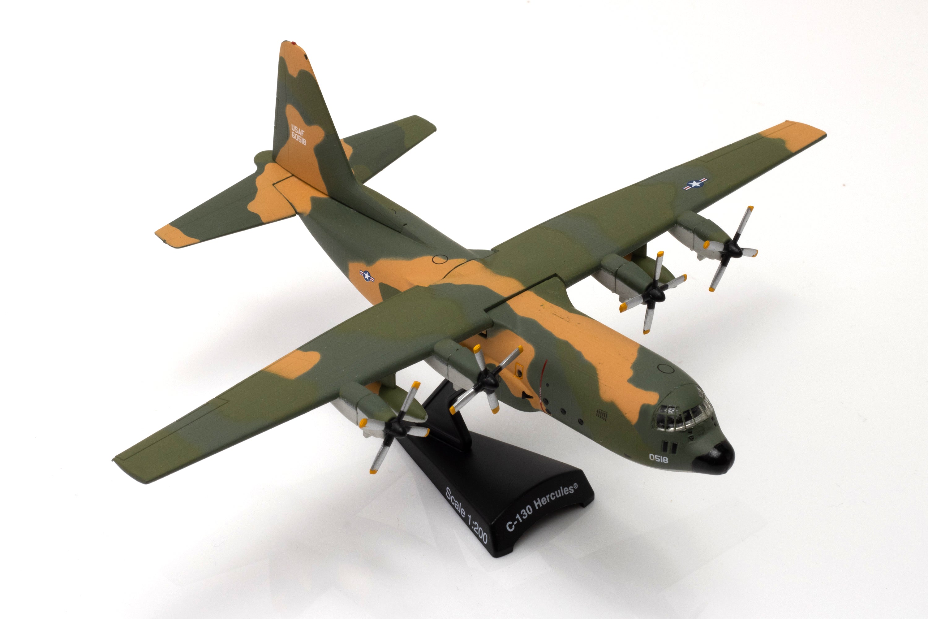 POSTAGE STAMP C-130 1/200 SEA CAMO LITTLE ROCK AFB