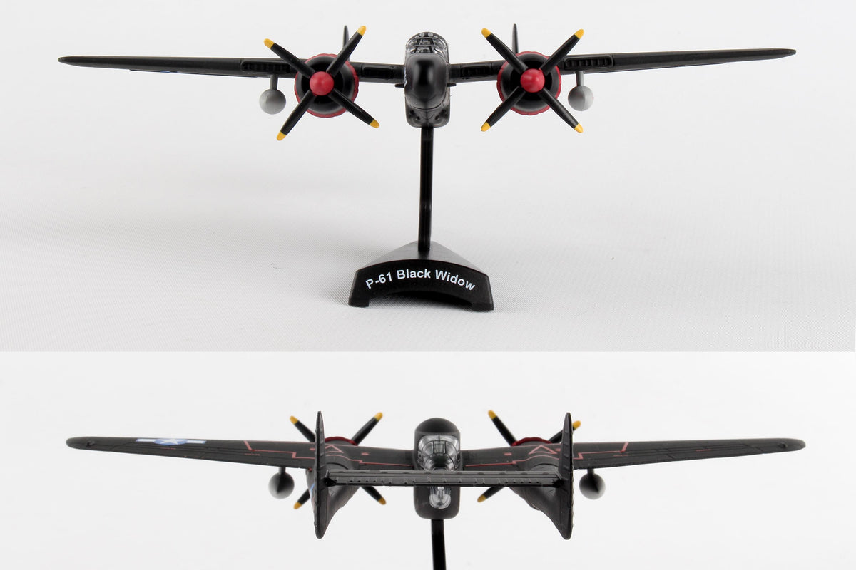 POSTAGE STAMP USAF P-61 BLACK WIDOW LADY IN THE DARK 1/120 The Airplane Shop.