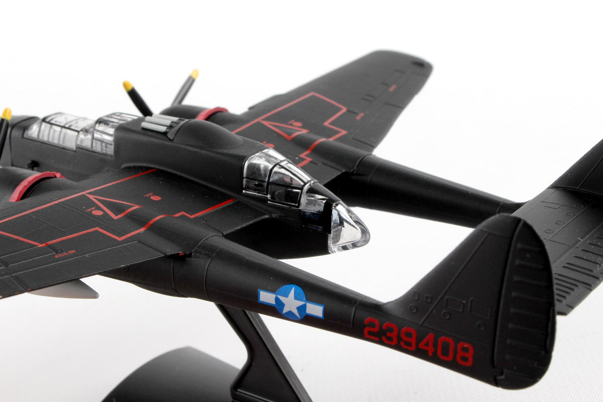 POSTAGE STAMP USAF P-61 BLACK WIDOW LADY IN THE DARK 1/120 The Airplane Shop.