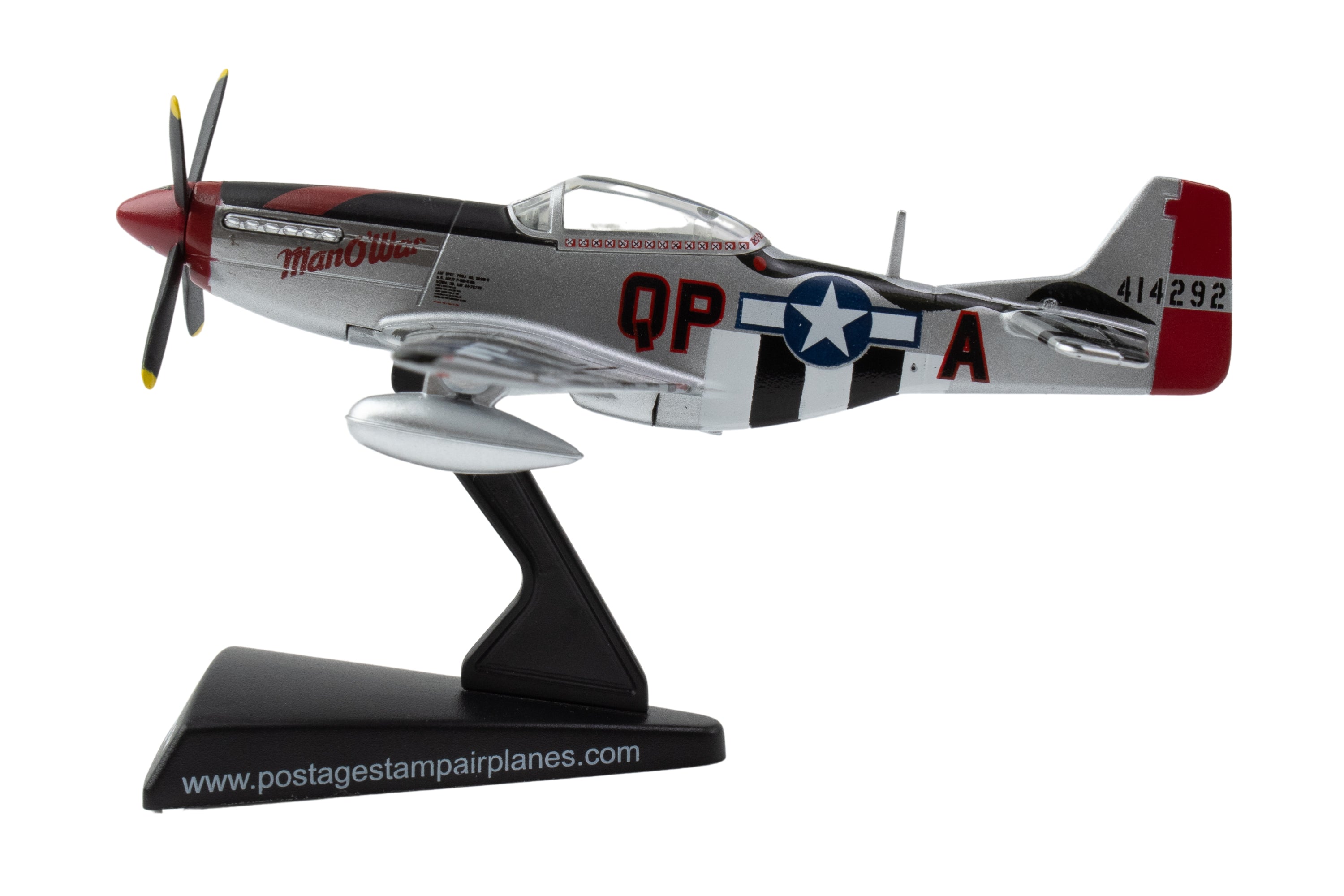 POSTAGE STAMP P51D 1/100 MAN O'WAR