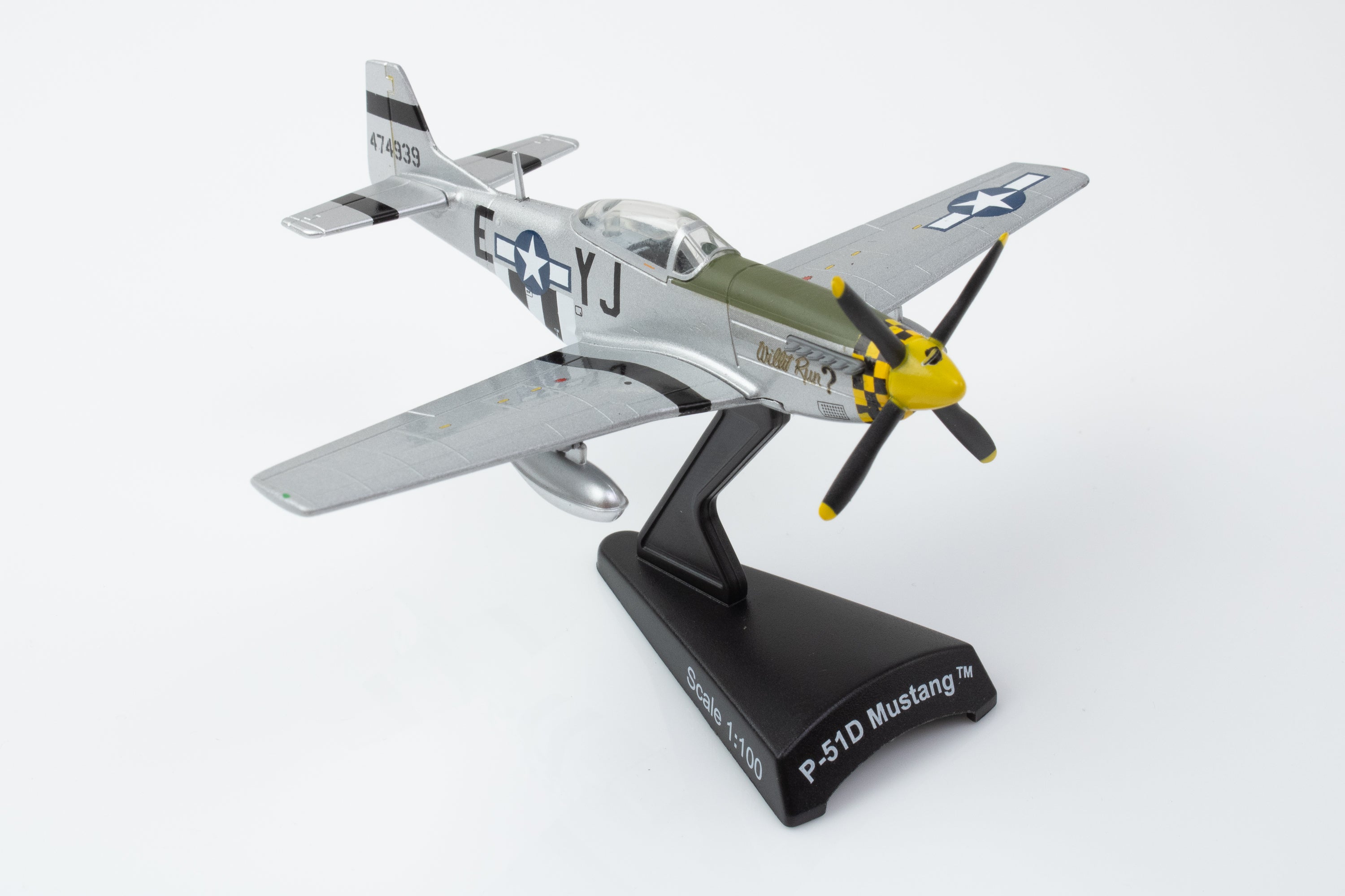 POSTAGE STAMP P-51D 1/100 WILLIT RUN? SMITHSONIAN