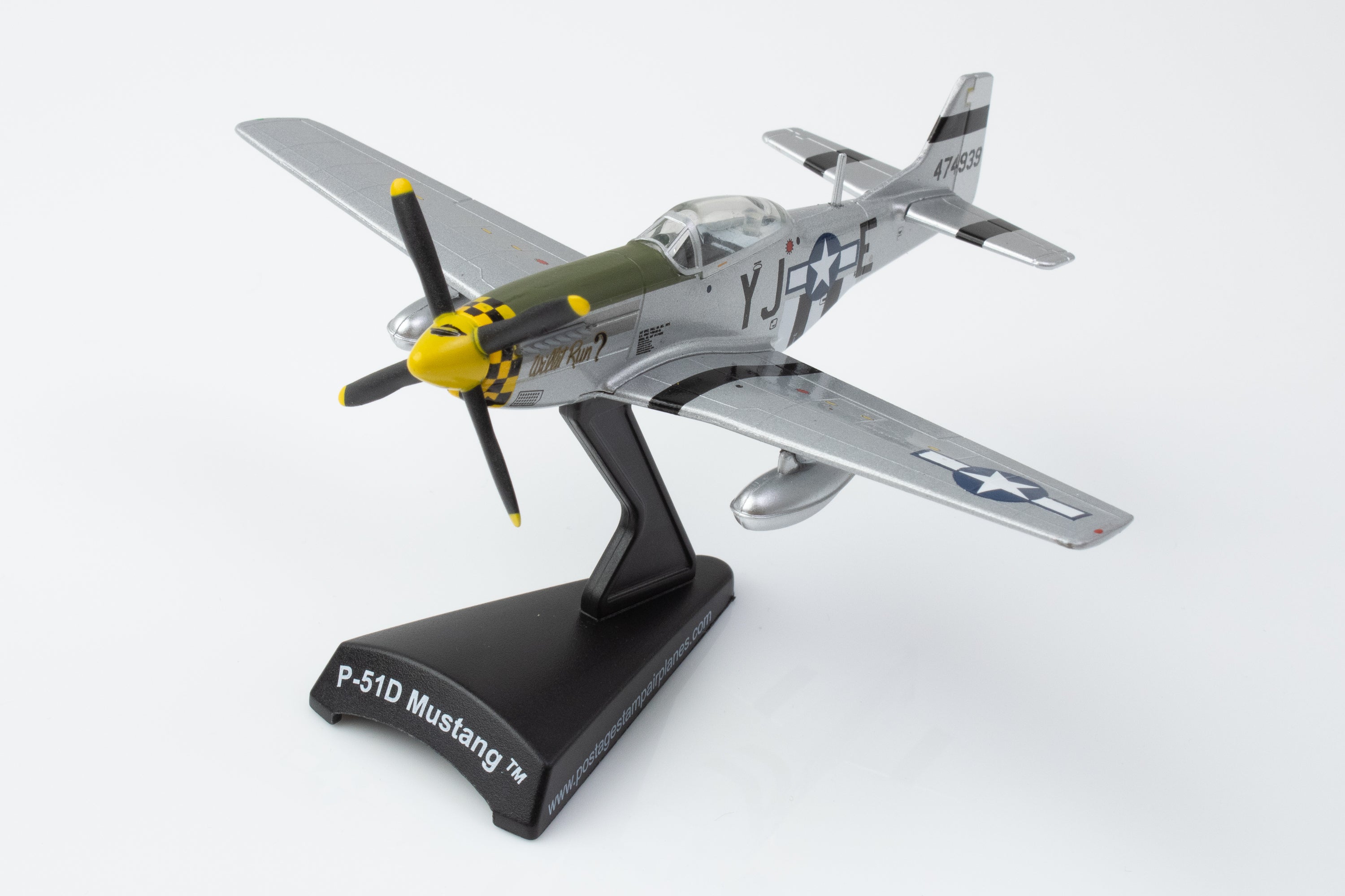 POSTAGE STAMP P-51D 1/100 WILLIT RUN? SMITHSONIAN