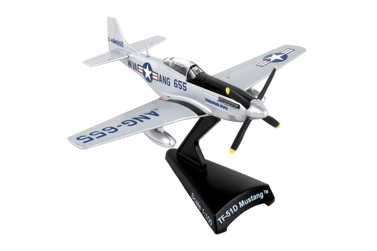 POSTAGE STAMP P-51D 1/100 TOULOUSE NUTS The Airplane Shop.