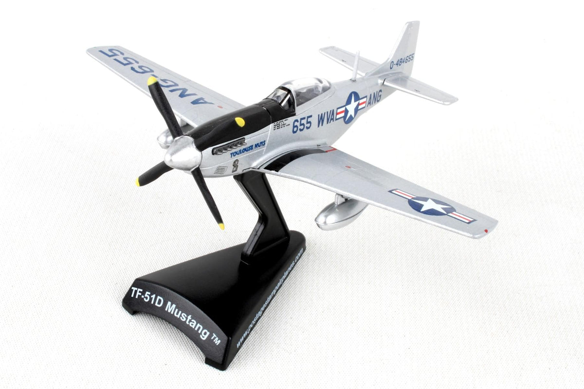 POSTAGE STAMP P-51D 1/100 TOULOUSE NUTS The Airplane Shop.