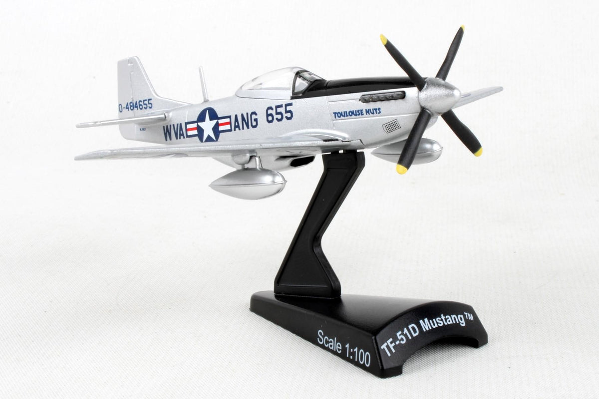 POSTAGE STAMP P-51D 1/100 TOULOUSE NUTS The Airplane Shop.